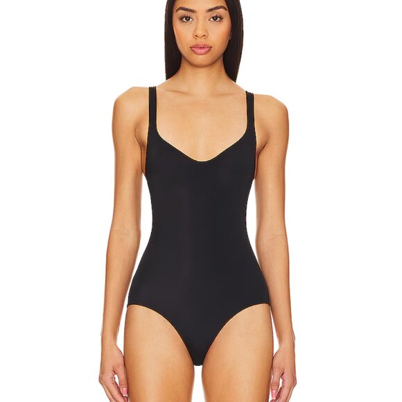 NEW Wolford Mat De Luxe Forming Shapewear Bodysuit in Black Body Suit Small C - Picture 1 of 3